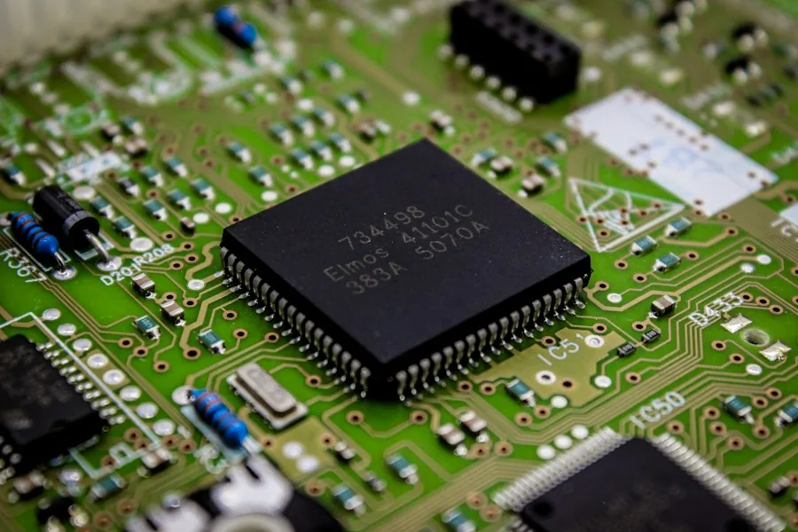 Electronic circuit board and components