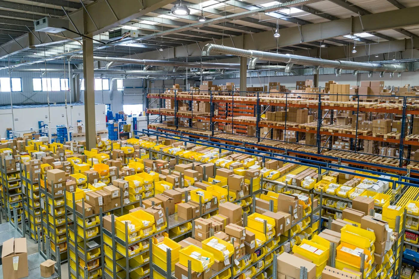 International freight containers and logistics operations supporting LERVIC managed sourcing